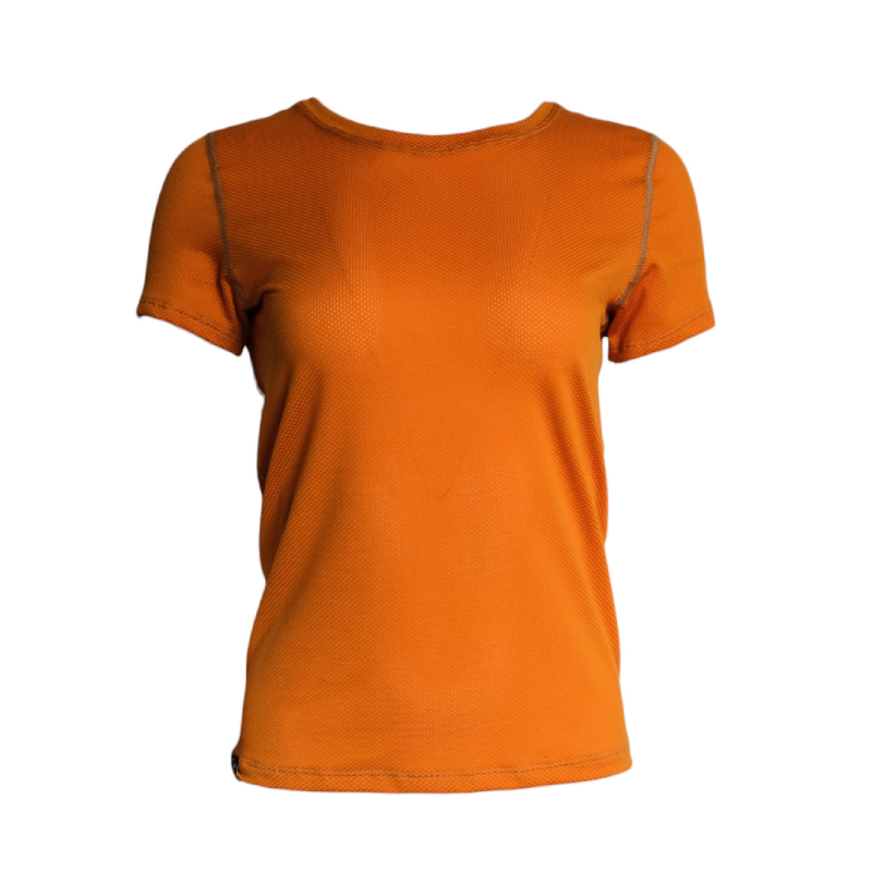 Women's Sunseeker T-Shirt in 'Foliage Orange.'