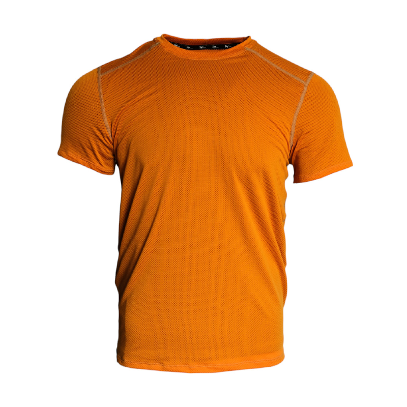 Men's Sunseeker T-Shirt in 'Foliage Orange.'