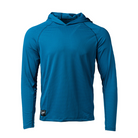 Men's Sunseeker Hoodie in Blue Sapphire.