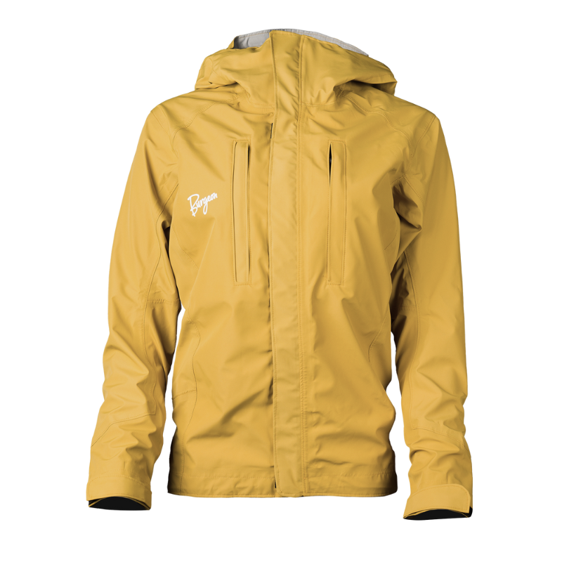 Women's Tuckerman Hardshell Jacket in Autumn Gold.