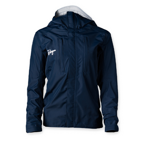 Women's Tuckerman Hardshell Jacket in Midnight Blue.