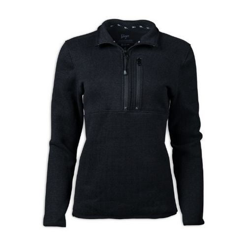 Black half-zip Women's Campfire Fleece.