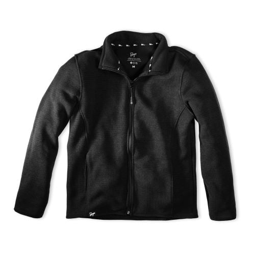 Black  Men's Campfire Fleece Jacket.