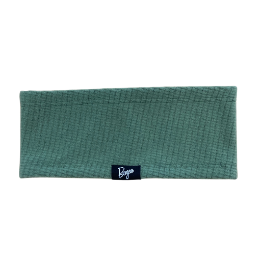 High Loft Headband in Green.