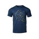 Unisex Mount Washington Trail T-Shirt in Blue.